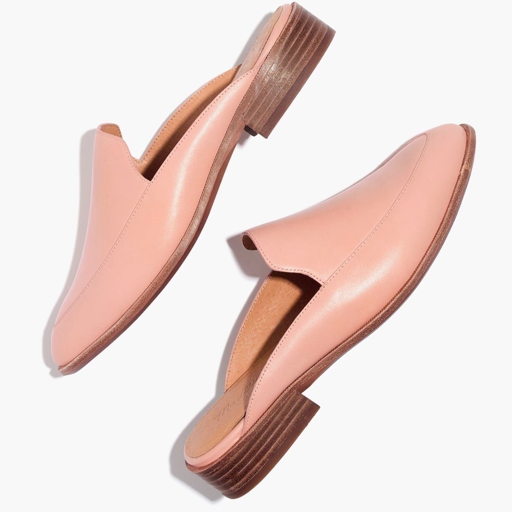 Madewell The Frances Mule in Leather